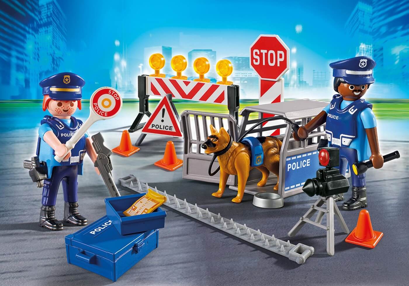 Control de Policia ( Playmobil 6924 ) imagen a