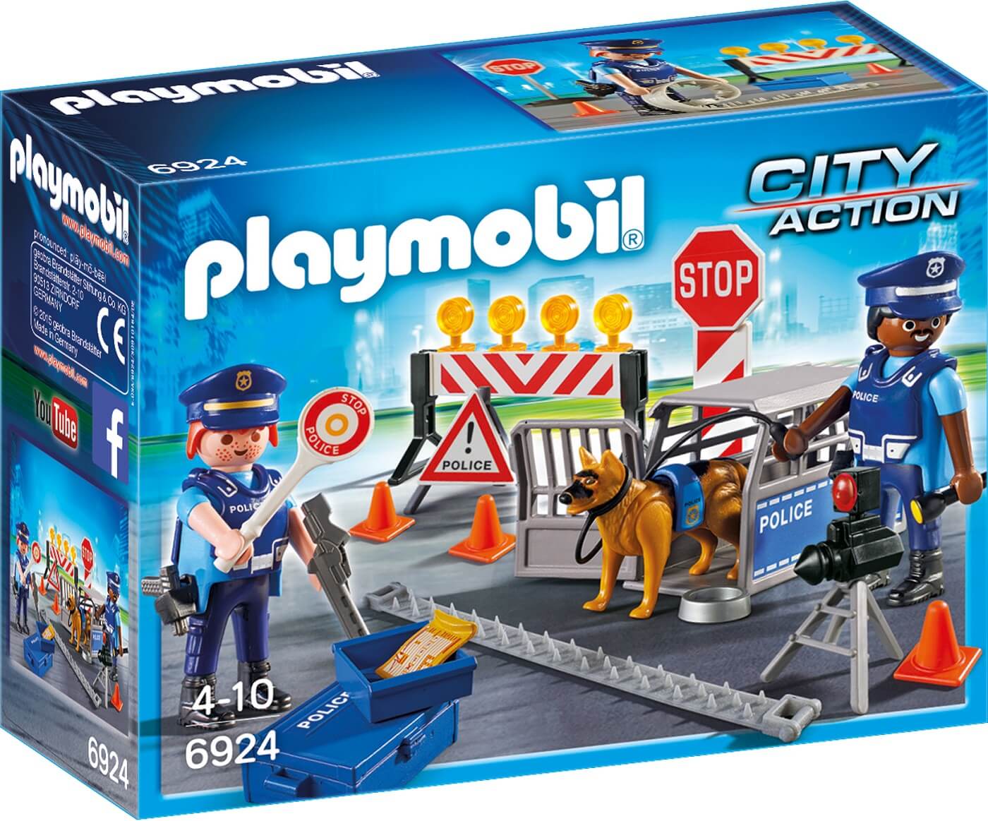 Control de Policia ( Playmobil 6924 ) imagen d