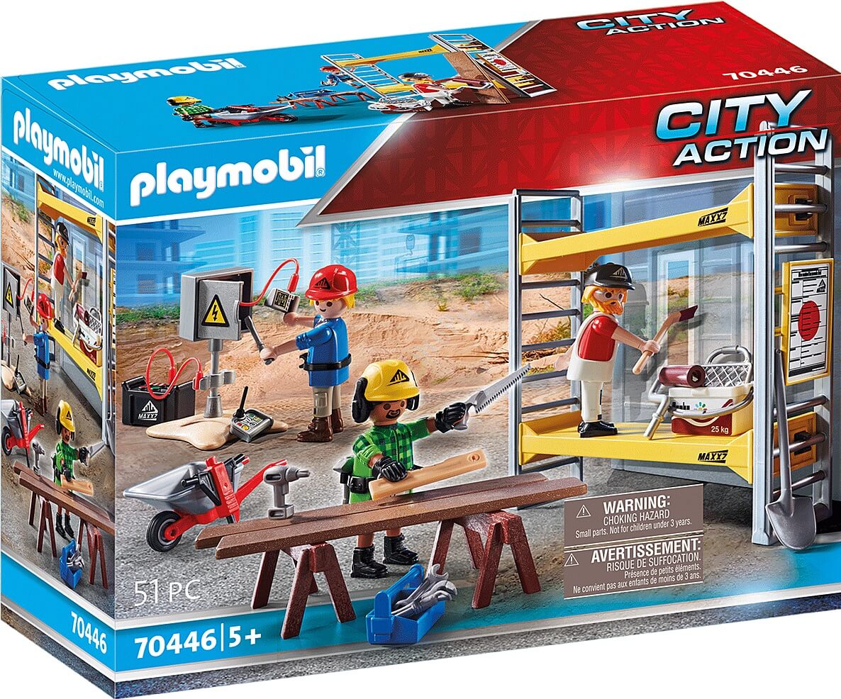 Andamio con Obreros ( Playmobil 70446 ) imagen e