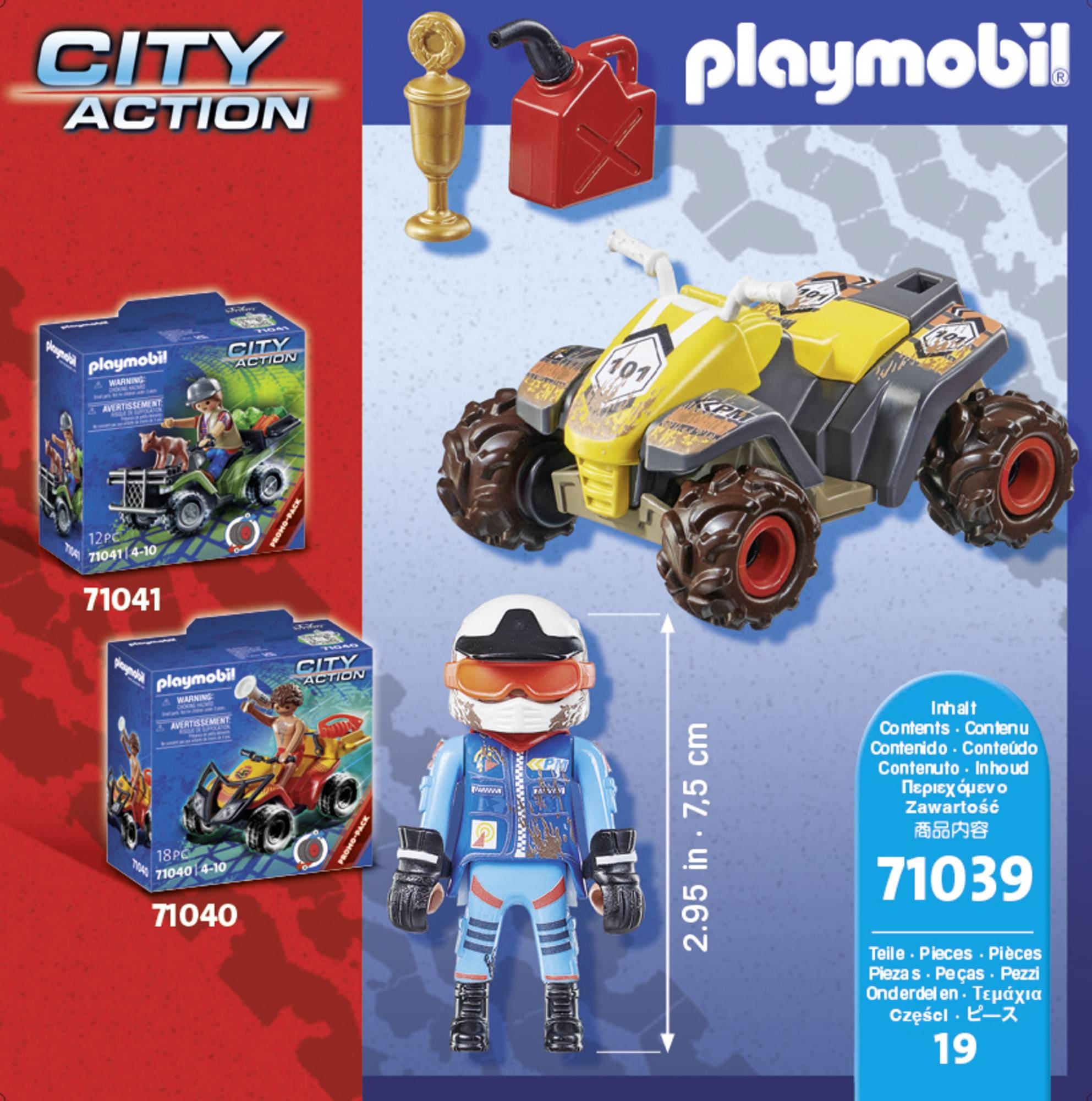 Promo-Pack Quad todoterreno ( Playmobil 71039 ) imagen d