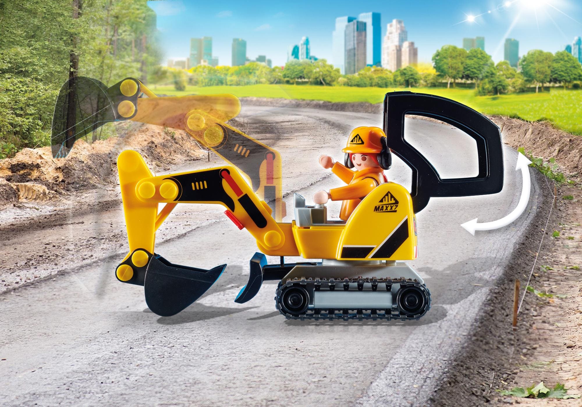 Promo-Pack Carretera en construcción ( Playmobil 71045 ) imagen b