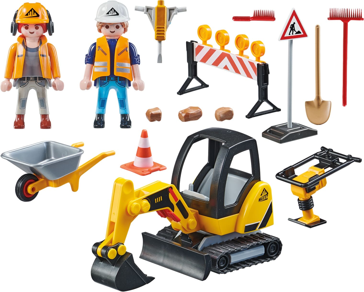 Promo-Pack Carretera en construcción ( Playmobil 71045 ) imagen d