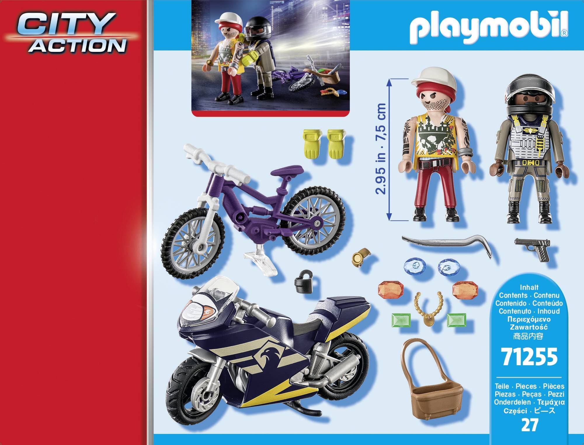 Starter-Pack Policia y ladrona de joyas ( Playmobil 71255 ) imagen c