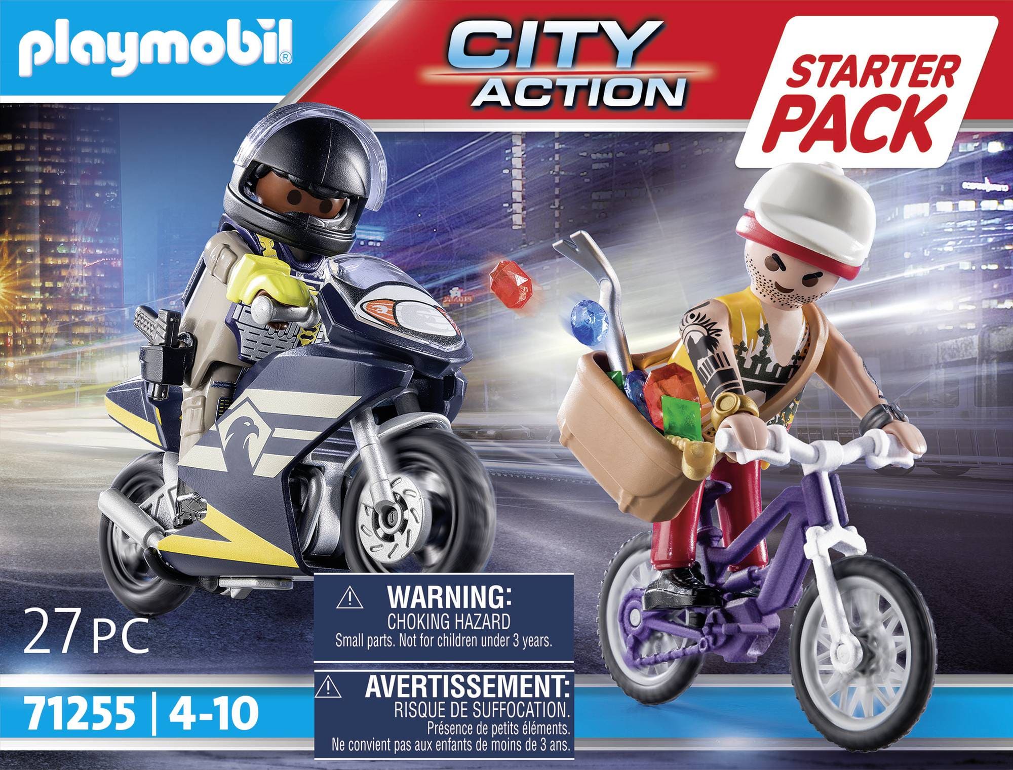 Starter-Pack Policia y ladrona de joyas ( Playmobil 71255 ) imagen d
