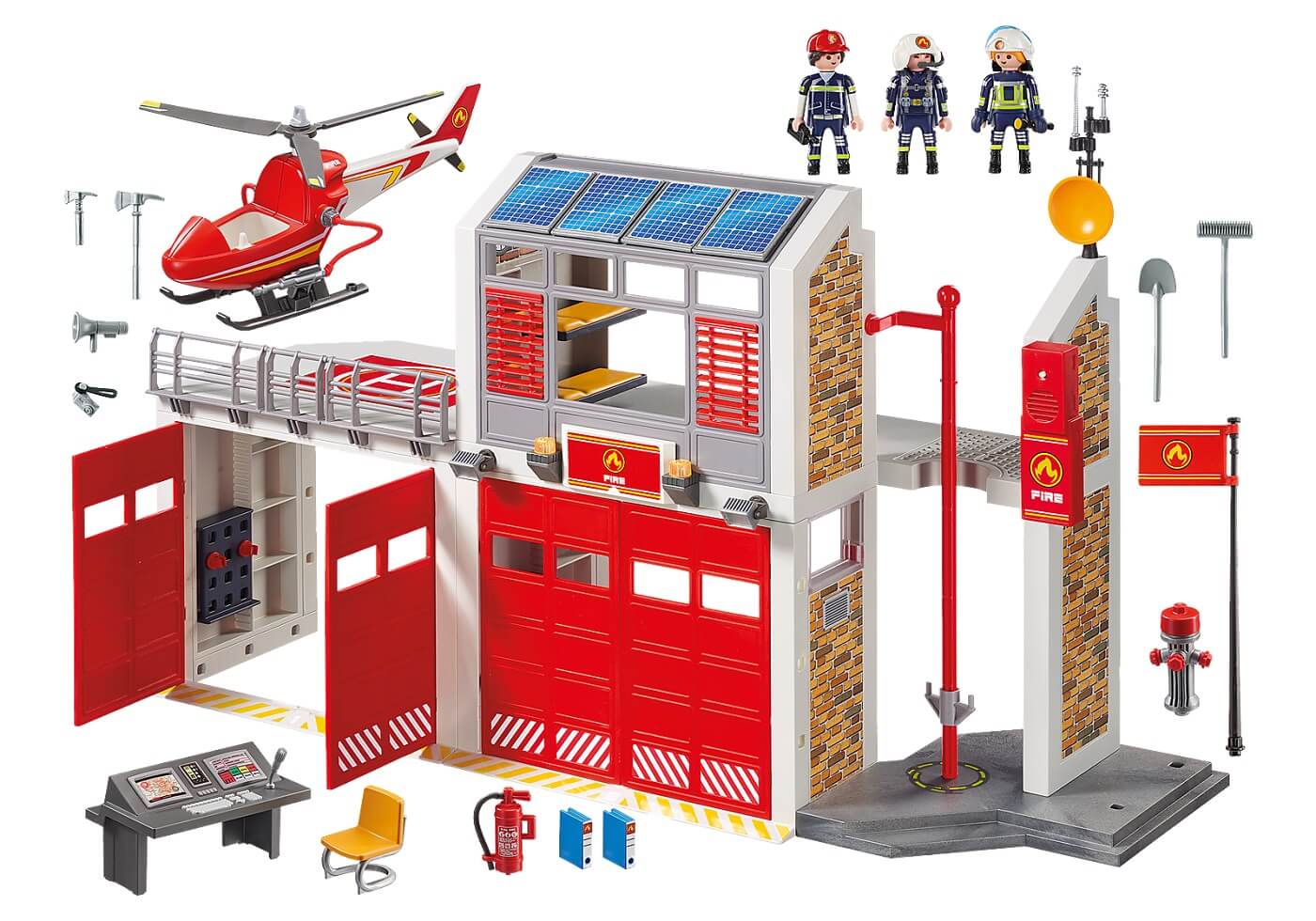 Parque Bomberos CityAction ( Playmobil 9462 ) imagen b