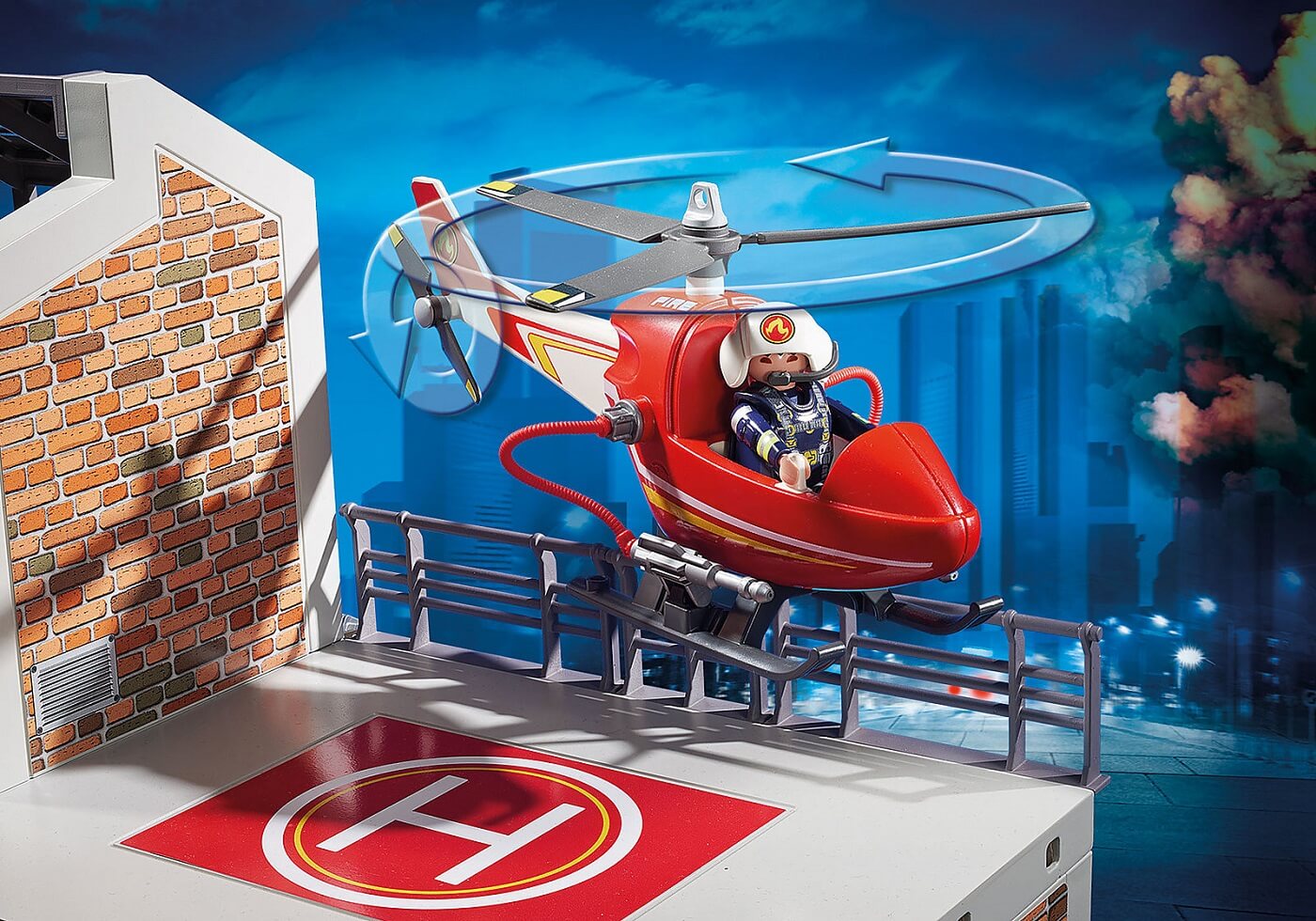 Parque Bomberos CityAction ( Playmobil 9462 ) imagen c