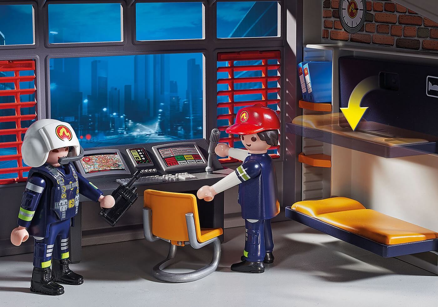 Parque Bomberos CityAction ( Playmobil 9462 ) imagen d