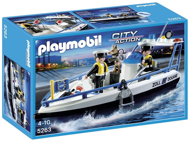 Lancha vigilancia aduanera ( Playmobil 5263 ) imagen b