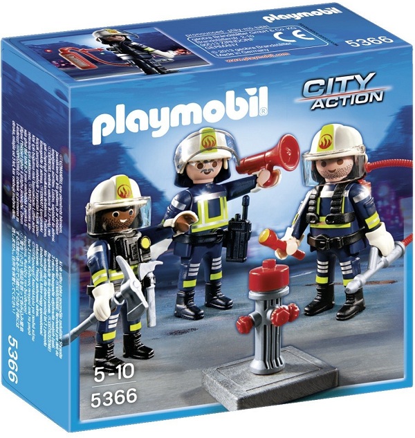 Equipo de bomberos ( Playmobil 5366 ) imagen b