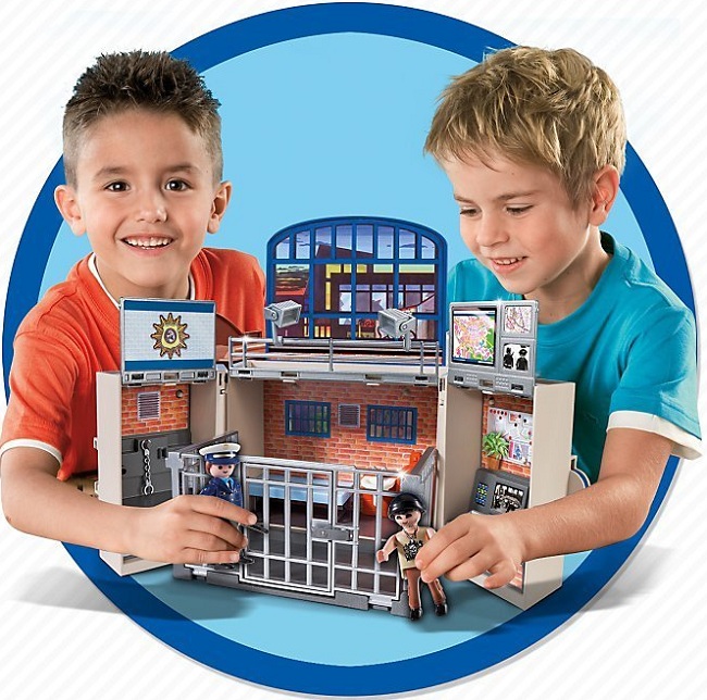 Maletín cuartel de la policía ( Playmobil 5421 ) imagen c