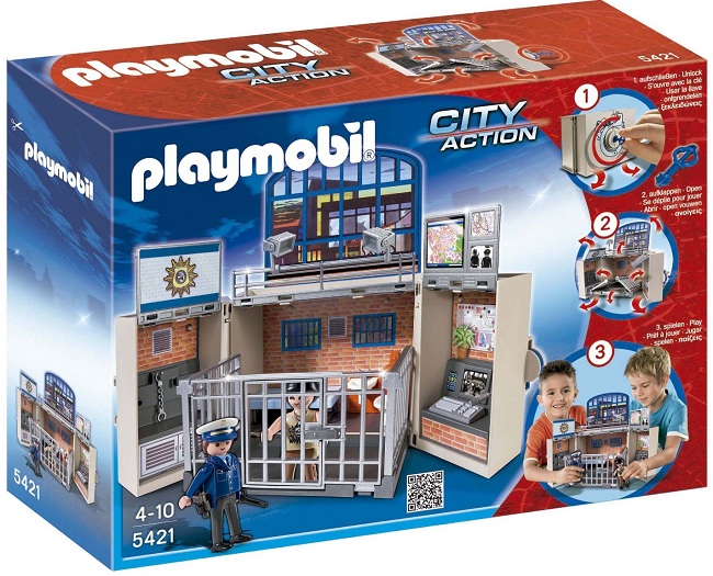 Maletín cuartel de la policía ( Playmobil 5421 ) imagen e