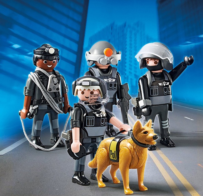 Equipo de unidad especial ( Playmobil 5565 ) imagen b