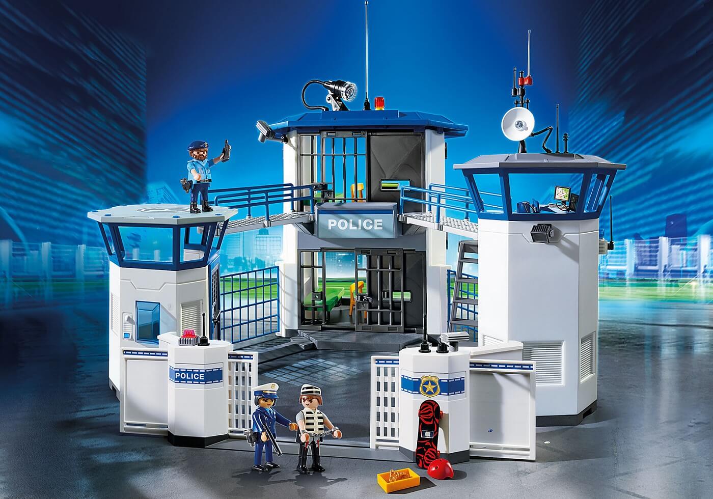 Comisaria de Policia con Prision ( Playmobil 6919 ) imagen a