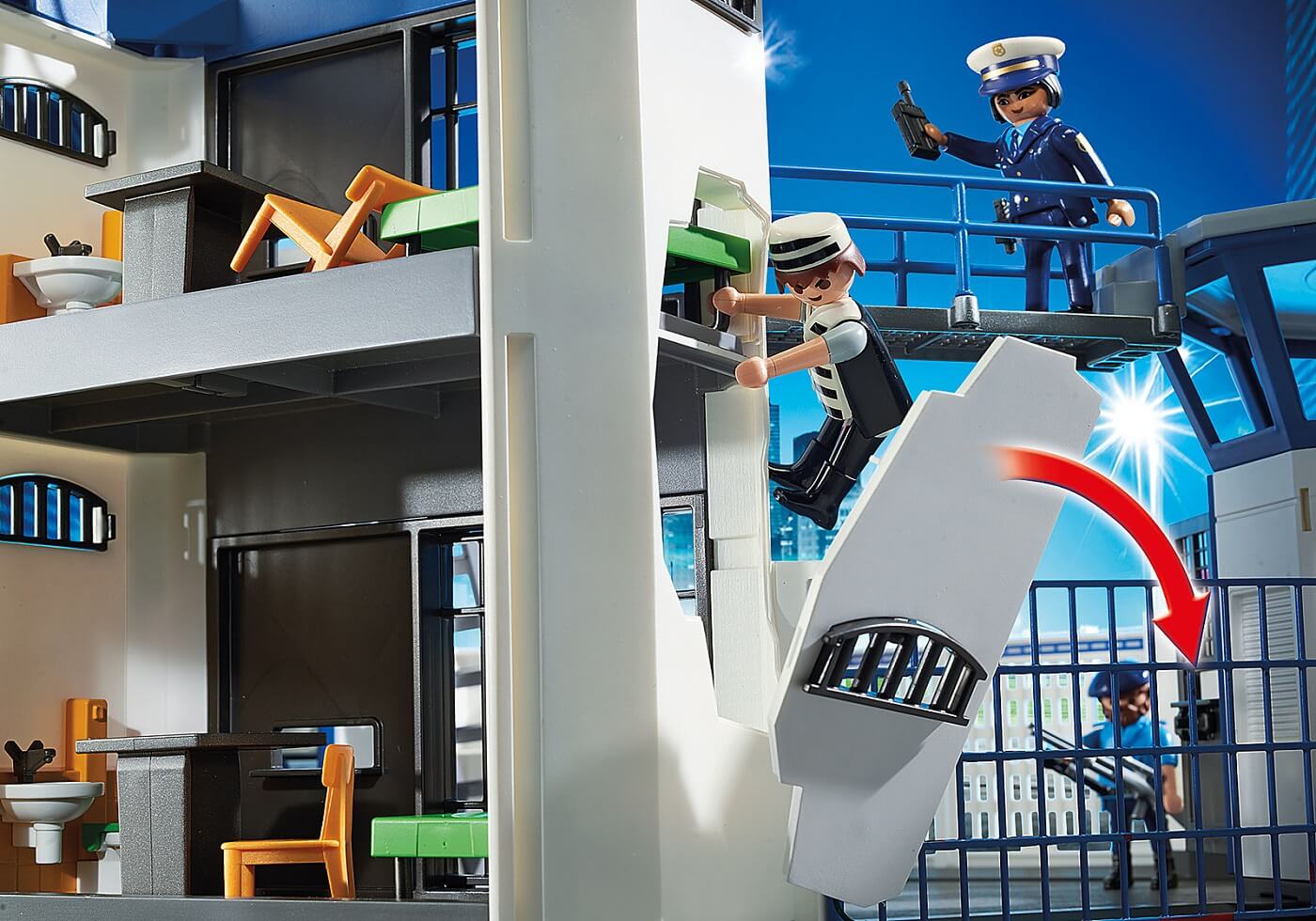 Comisaria de Policia con Prision ( Playmobil 6919 ) imagen c