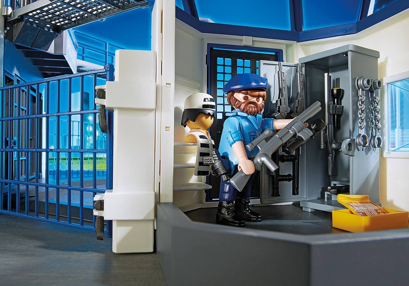 Comisaria de Policia con Prision ( Playmobil 6919 ) imagen e