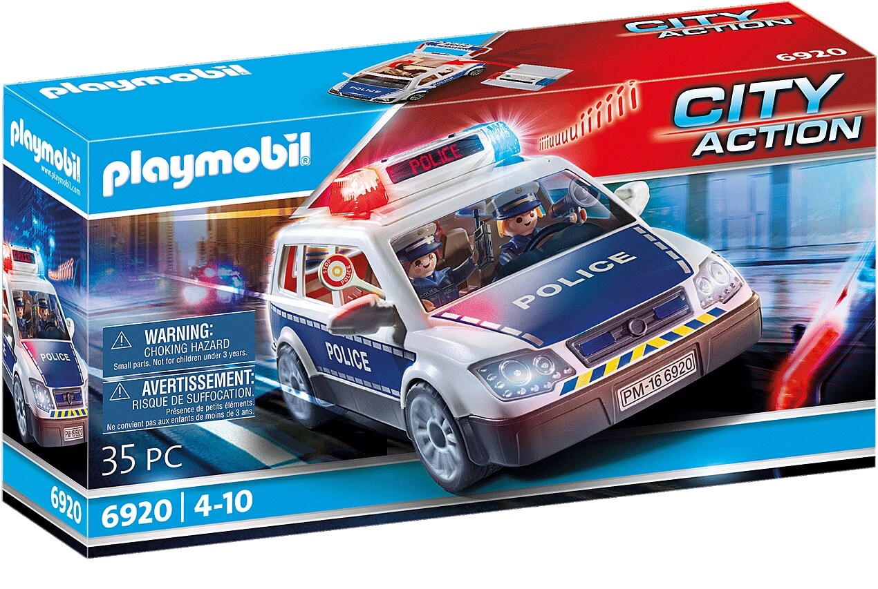 Coche de Policia con Luces y Sonido ( Playmobil 6920 ) imagen f