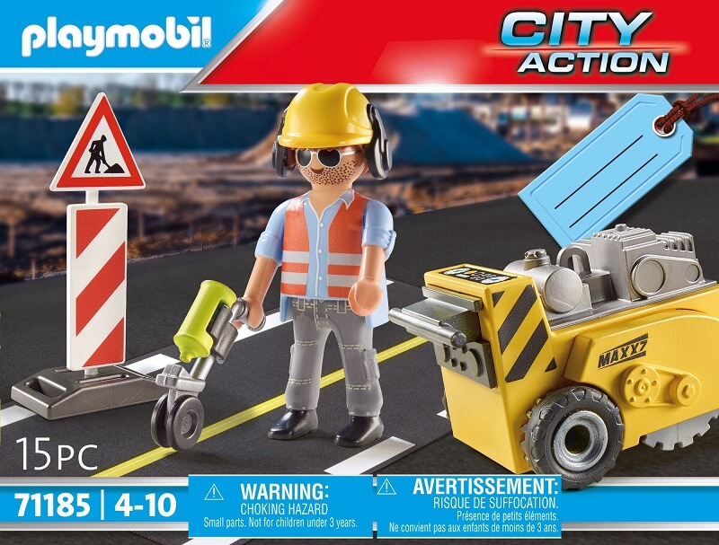 Mantenimiento de carreteras ( Playmobil 71185 ) imagen c