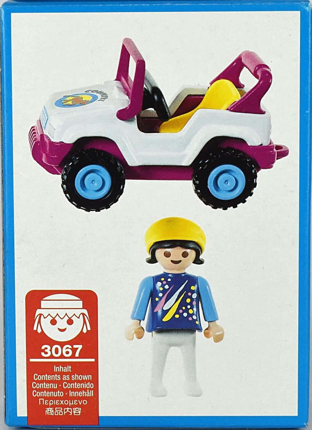 Niña en coche ( Playmobil 3067 ) imagen b