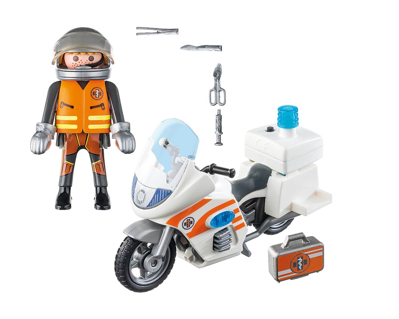 Moto de Emergencias ( Playmobil 70051 ) imagen c