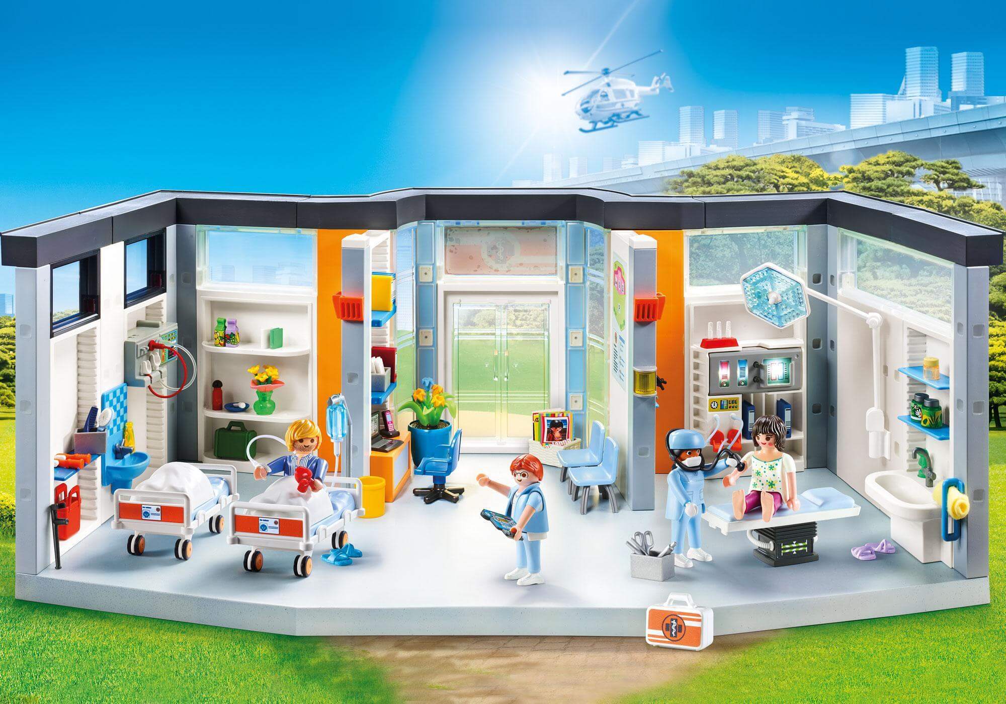 Planta de Hospital ( Playmobil 70191 ) imagen a