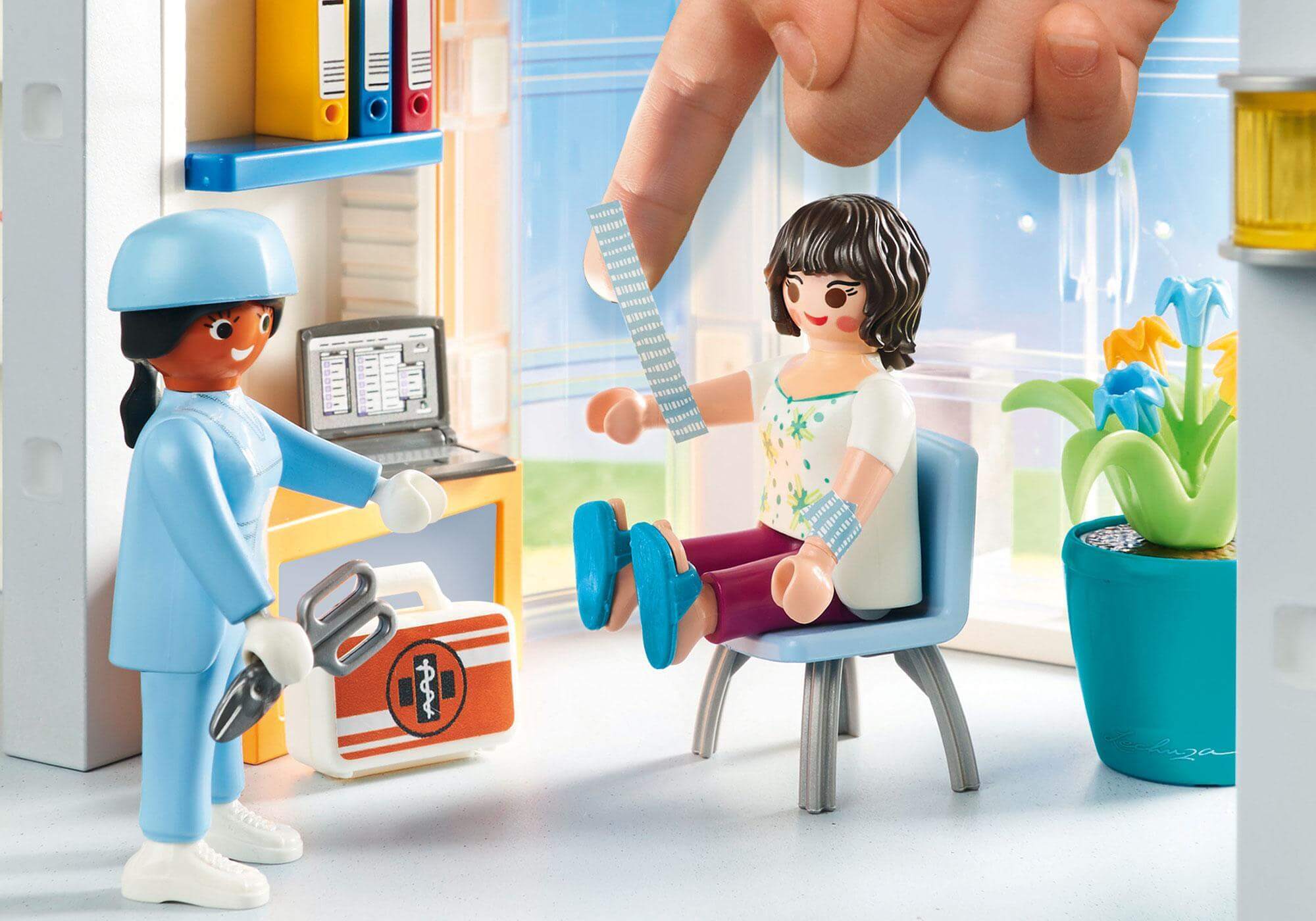 Planta de Hospital ( Playmobil 70191 ) imagen b