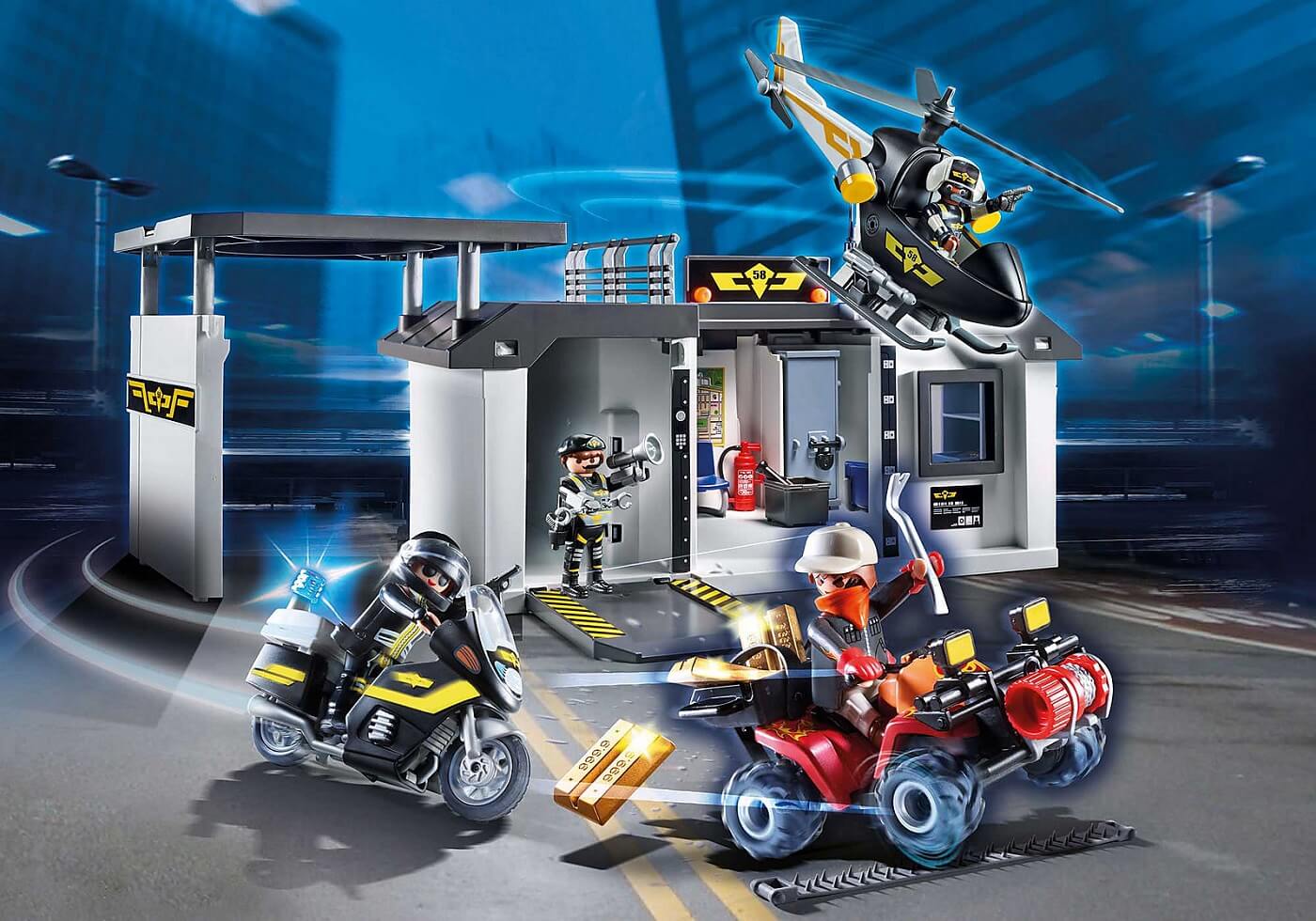 Comisaria maletin playmobil sales