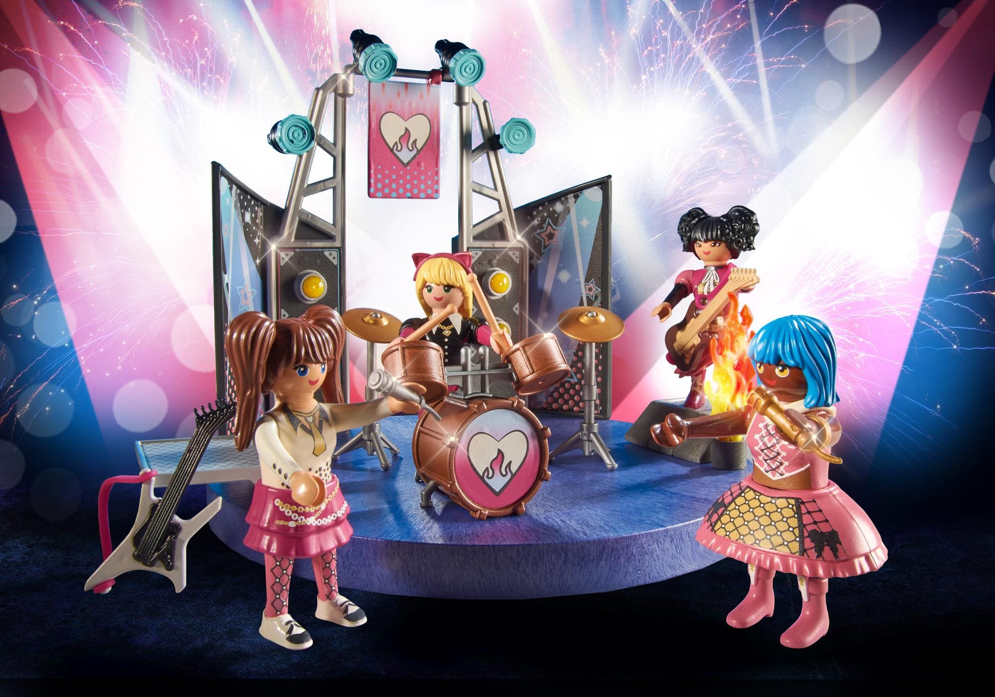 Promo-Pack Banda de musica ( Playmobil 71042 ) imagen a