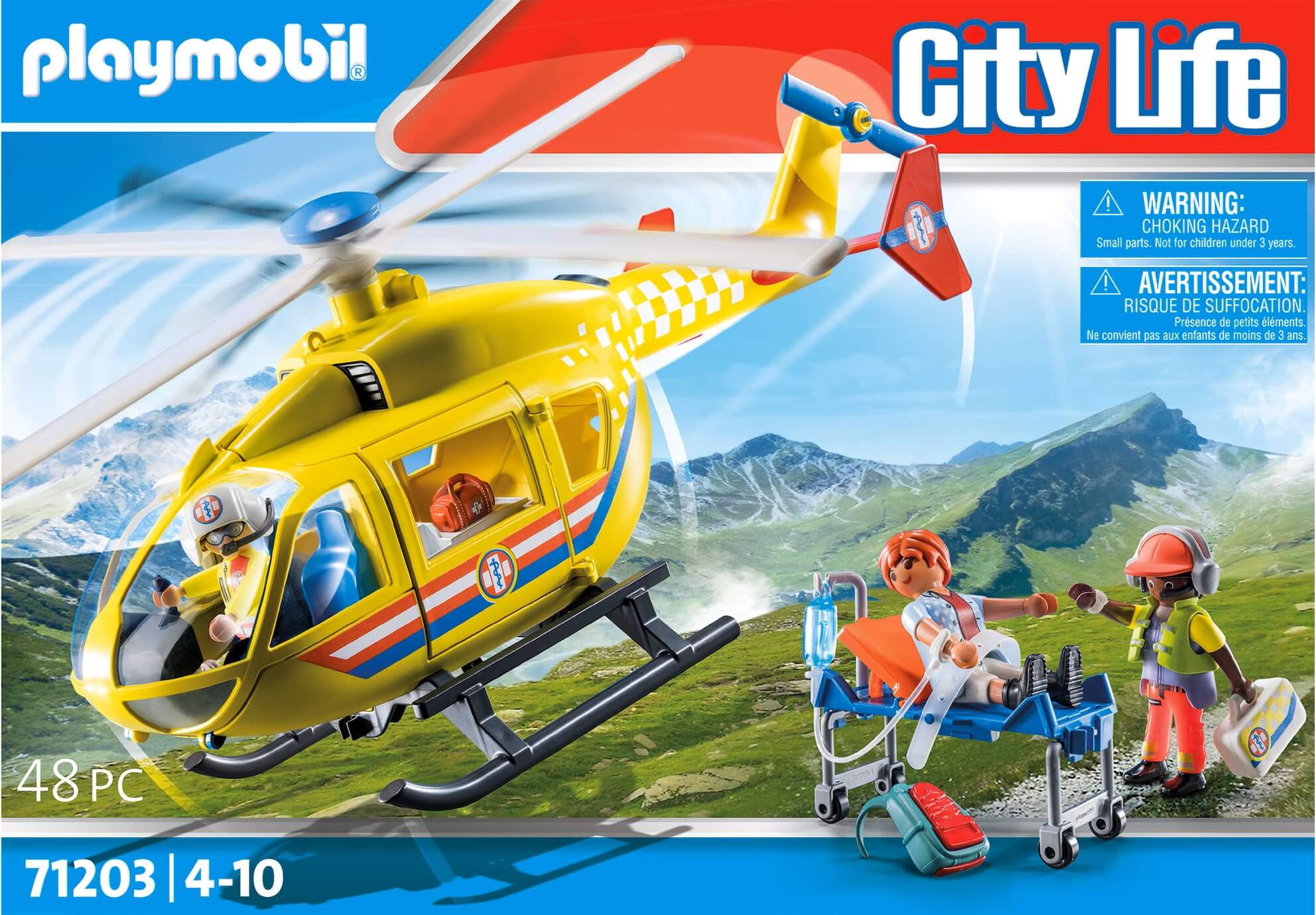 Rescate Helicoptero ( Playmobil 71203 ) imagen g