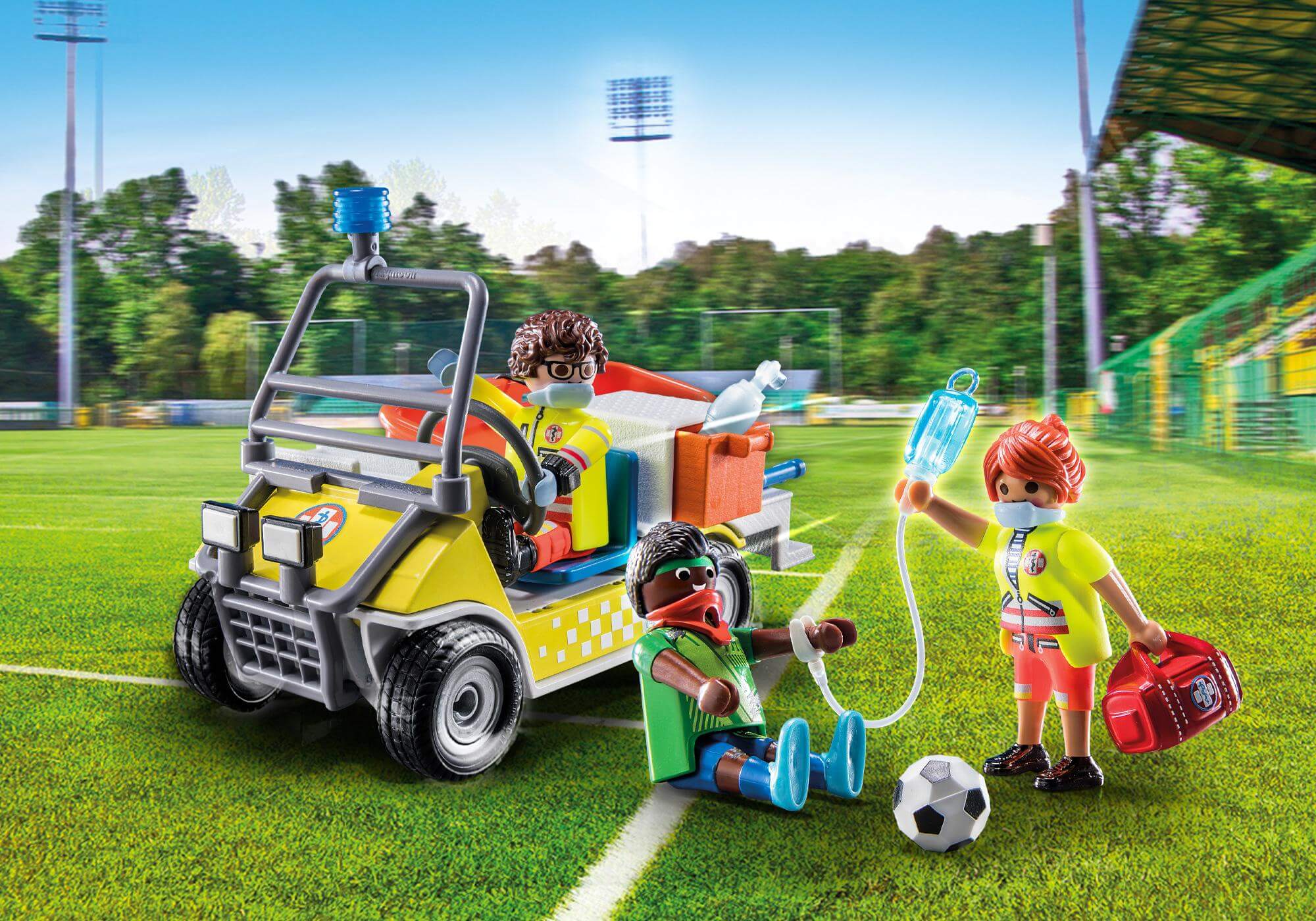 Rescate Carrito de asistencia ( Playmobil 71204 ) imagen a