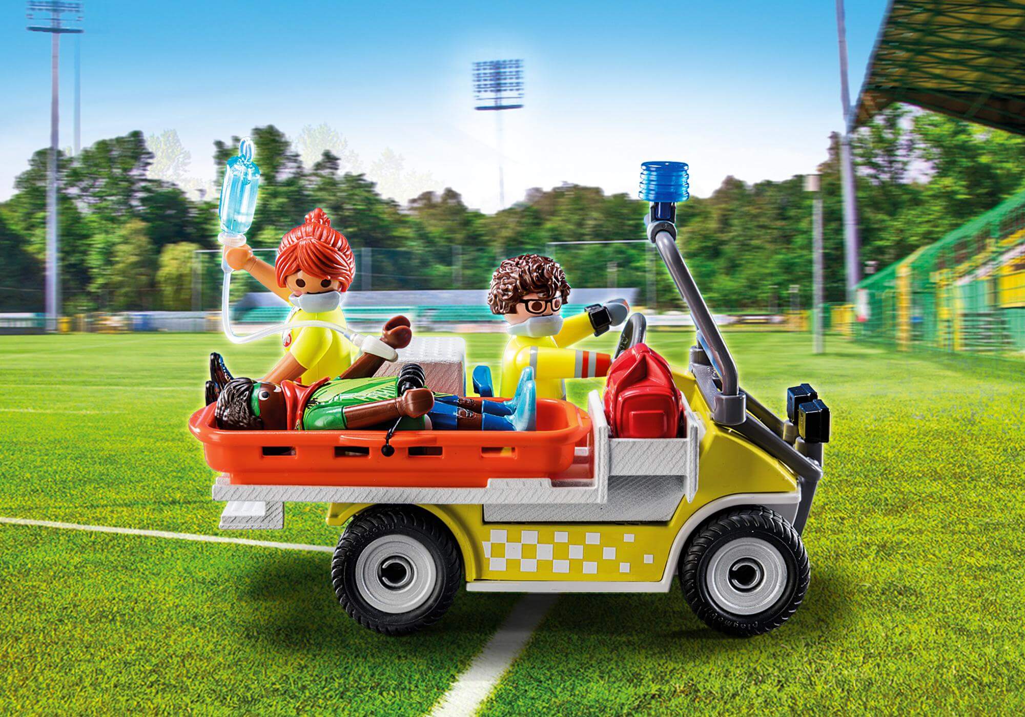 Rescate Carrito de asistencia ( Playmobil 71204 ) imagen b