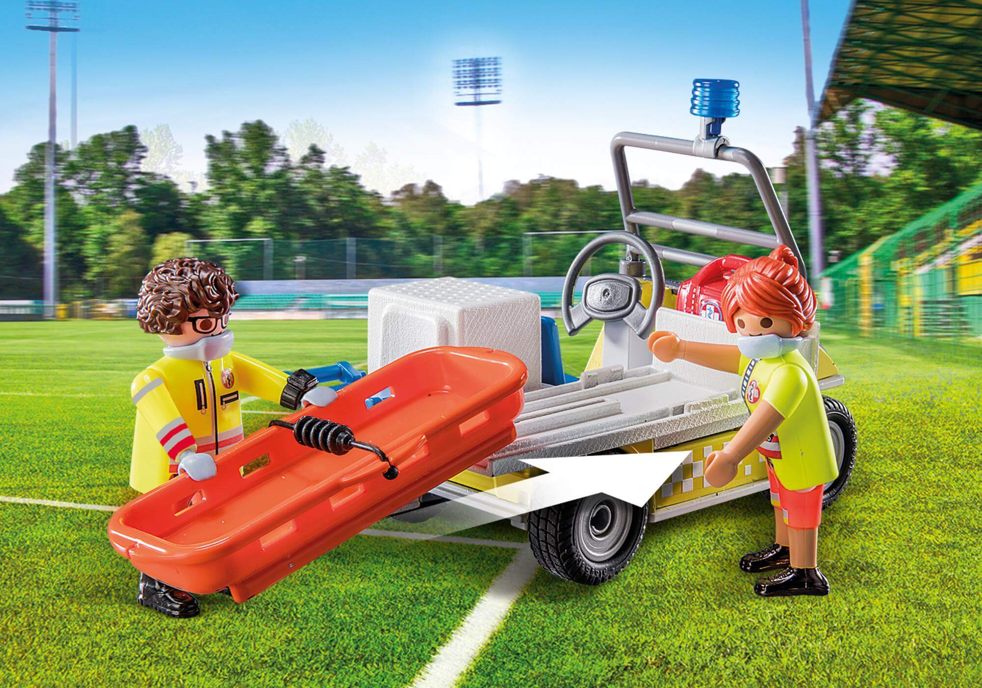 Rescate Carrito de asistencia ( Playmobil 71204 ) imagen c