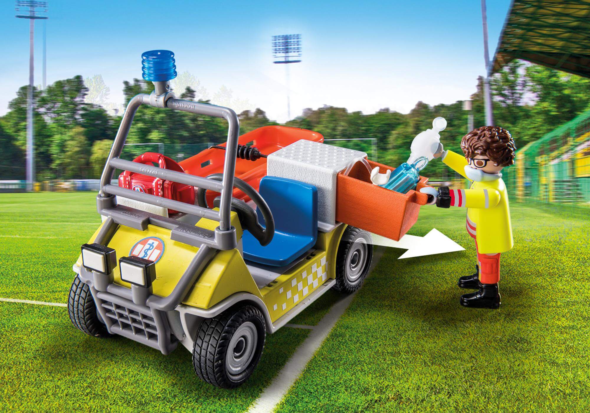Rescate Carrito de asistencia ( Playmobil 71204 ) imagen d