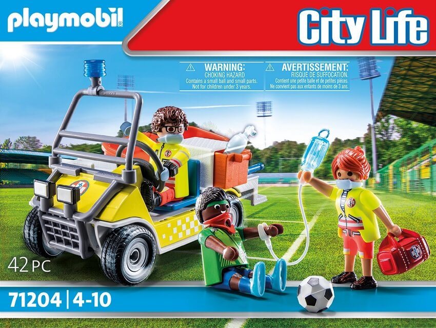 Rescate Carrito de asistencia ( Playmobil 71204 ) imagen e
