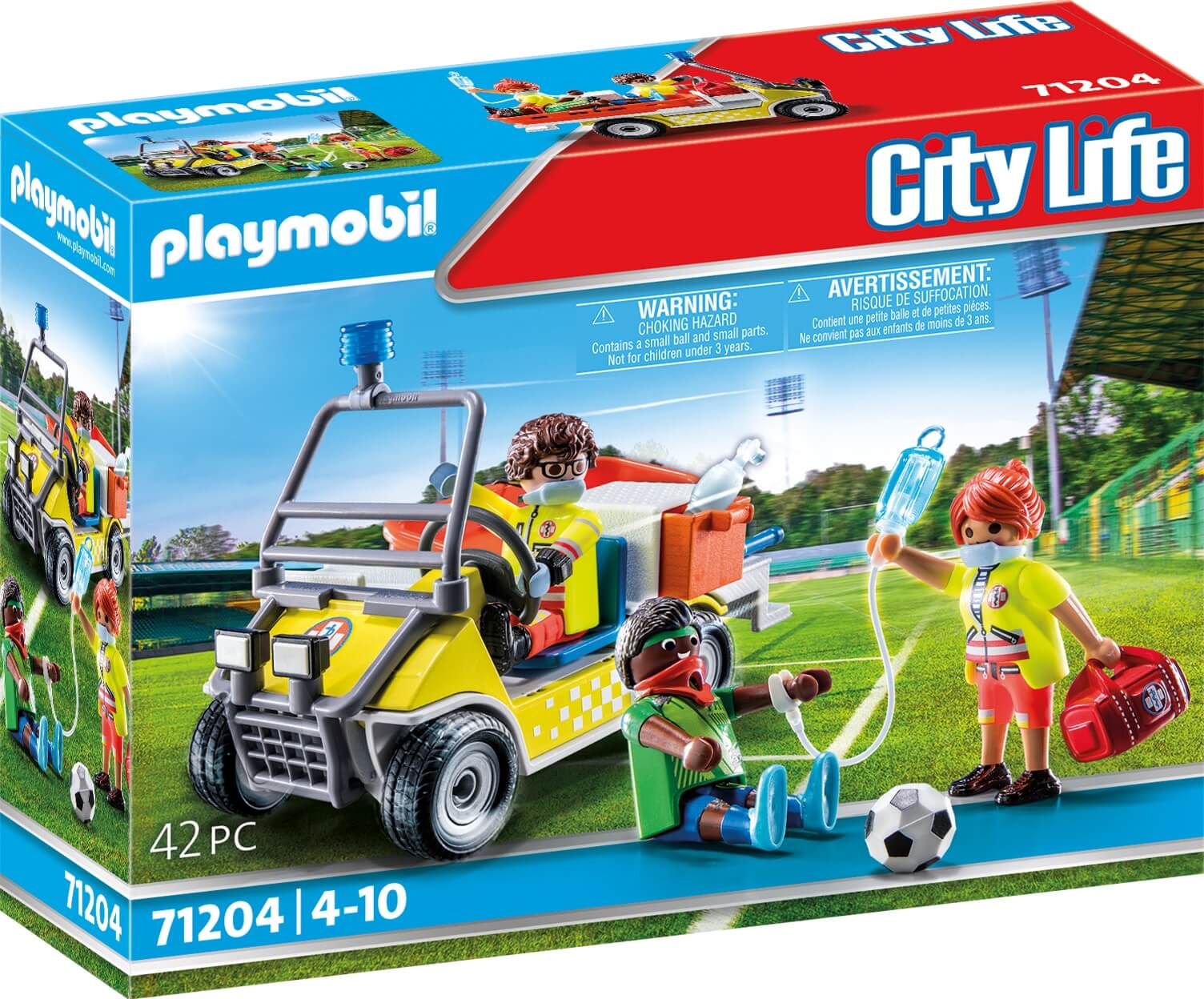 Rescate Carrito de asistencia ( Playmobil 71204 ) imagen g