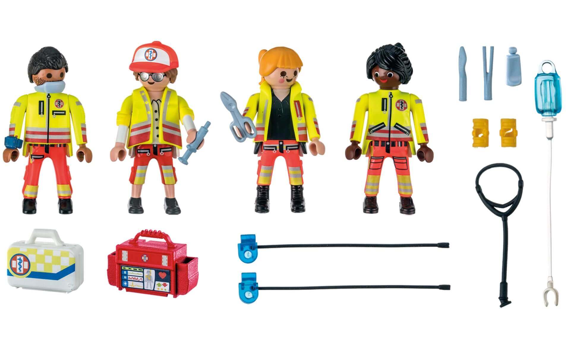 Equipo de rescate ( Playmobil 71244 ) imagen c