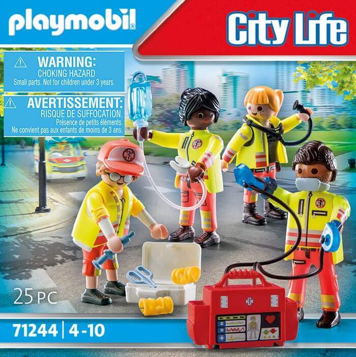Equipo de rescate ( Playmobil 71244 ) imagen d