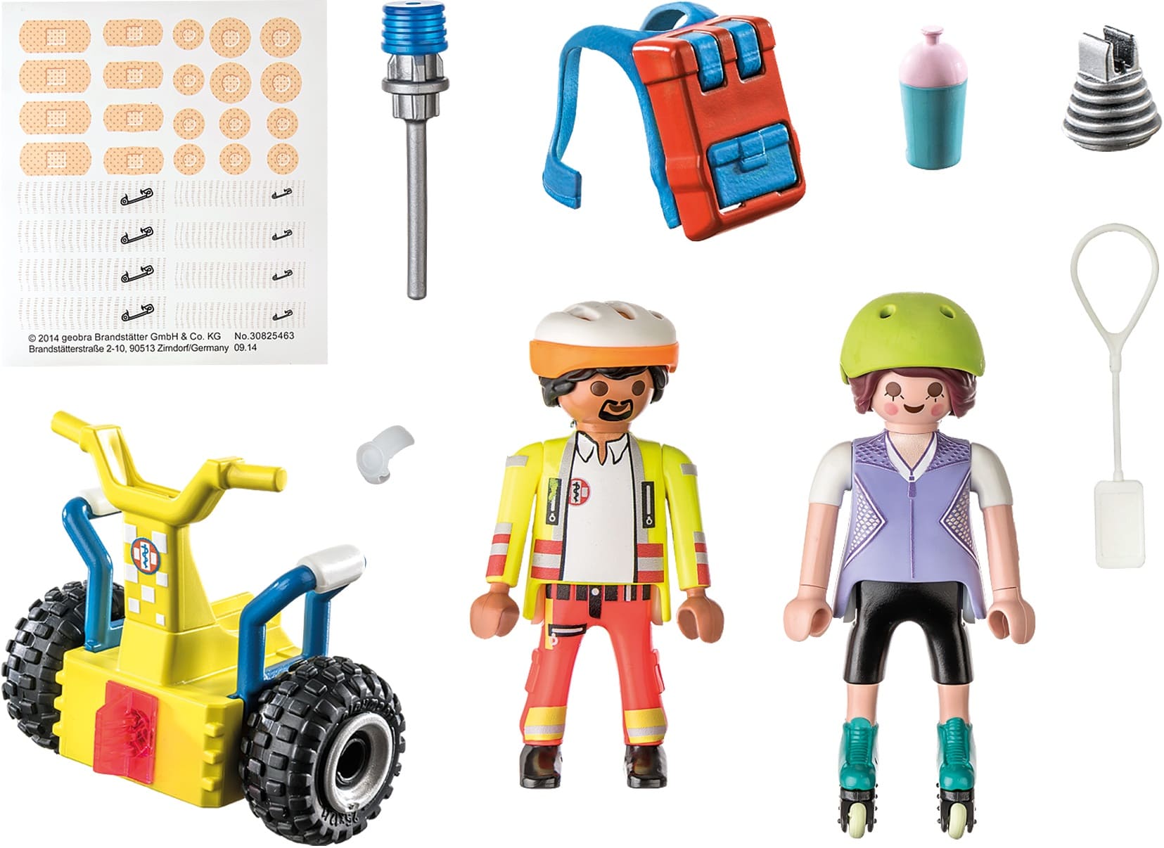 Starter-Pack Rescate con patinadora  ( Playmobil 71257 ) imagen d