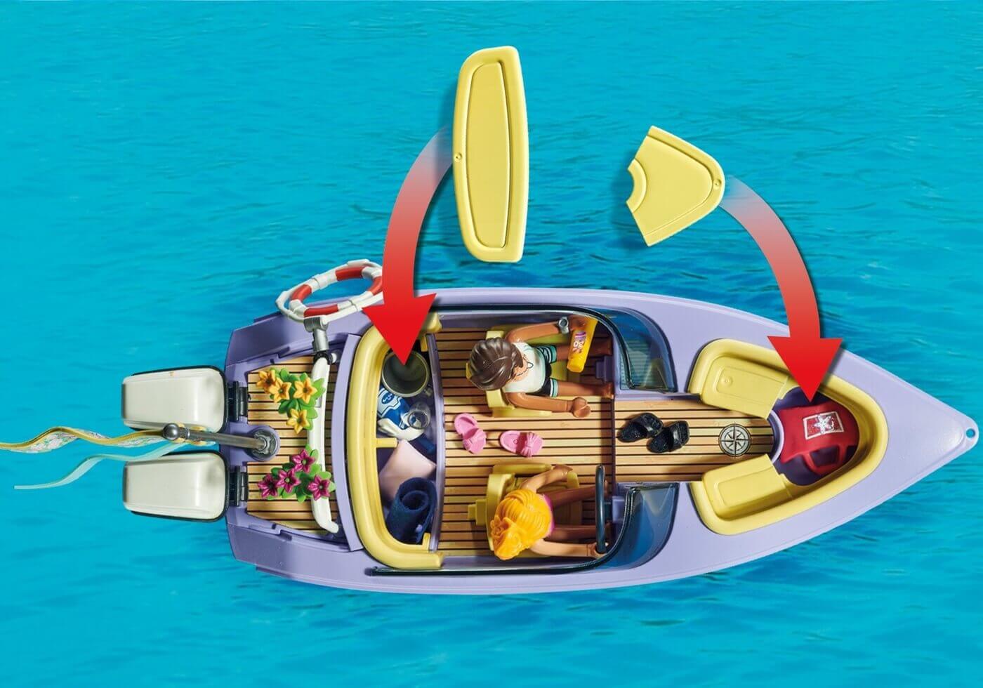 Paseo en Lancha en la Luna de Miel Promo Pack ( Playmobil 71366 ) imagen b
