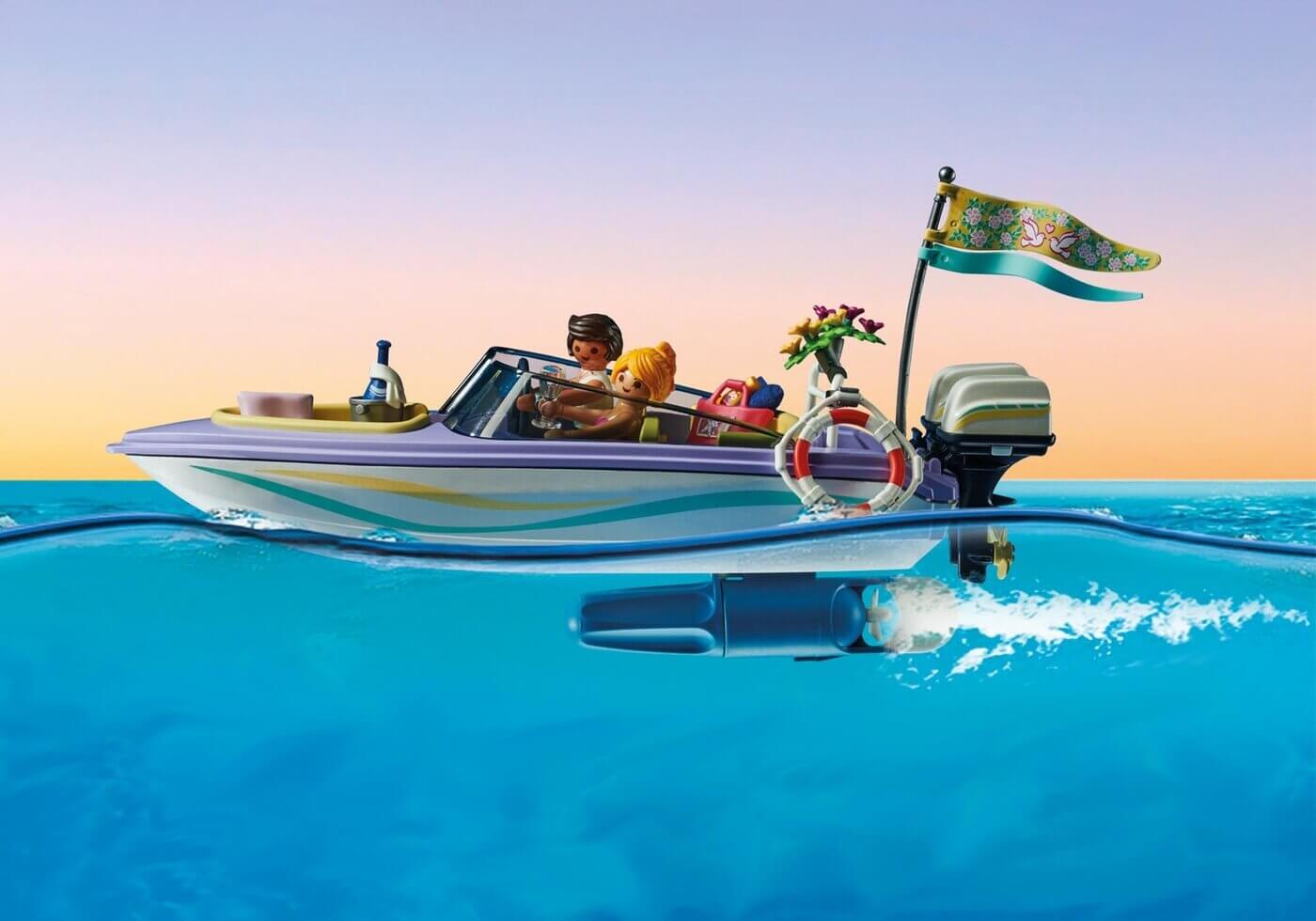 Paseo en Lancha en la Luna de Miel Promo Pack ( Playmobil 71366 ) imagen d