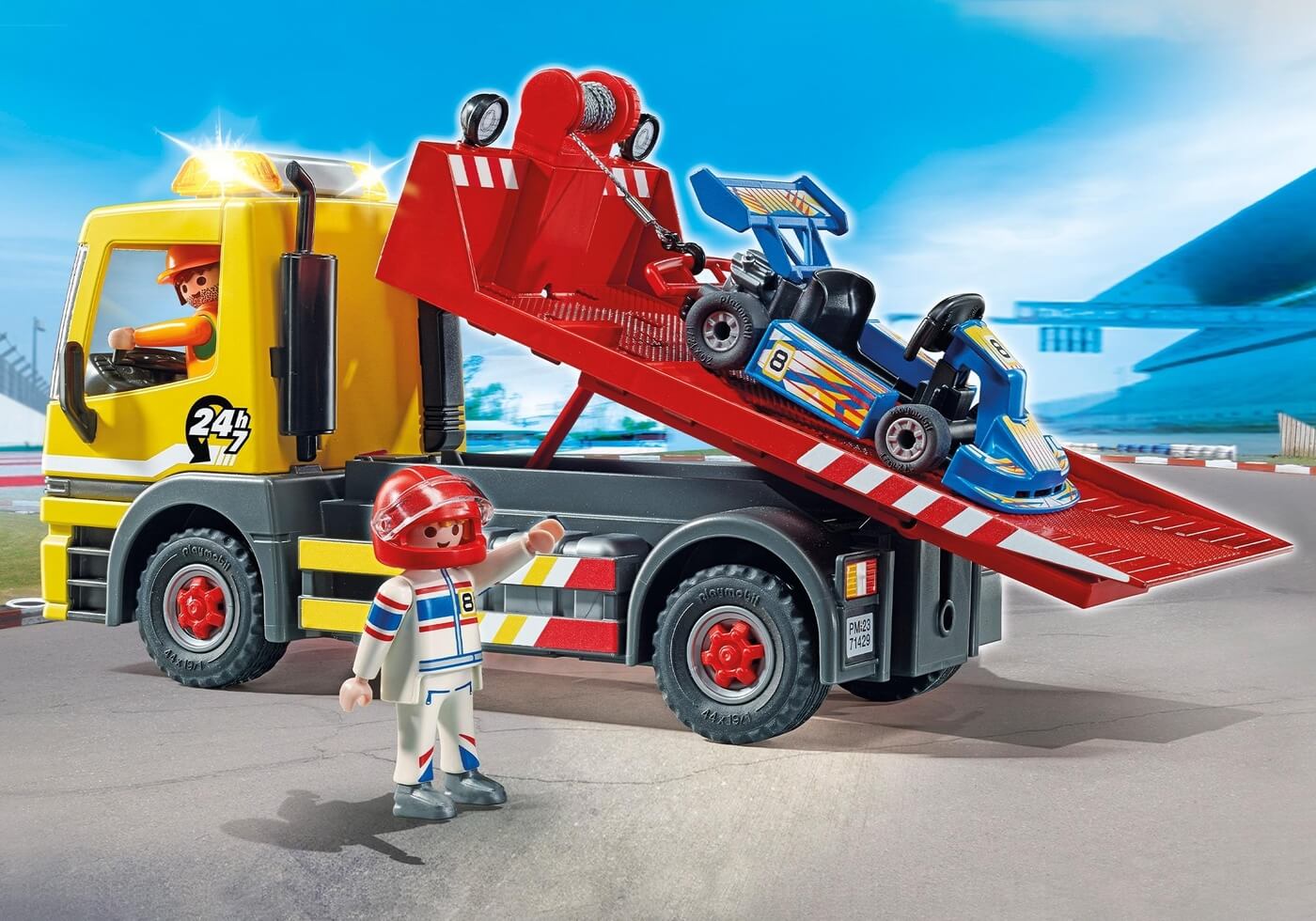 Servicio de Grua ( Playmobil 71429 ) imagen a