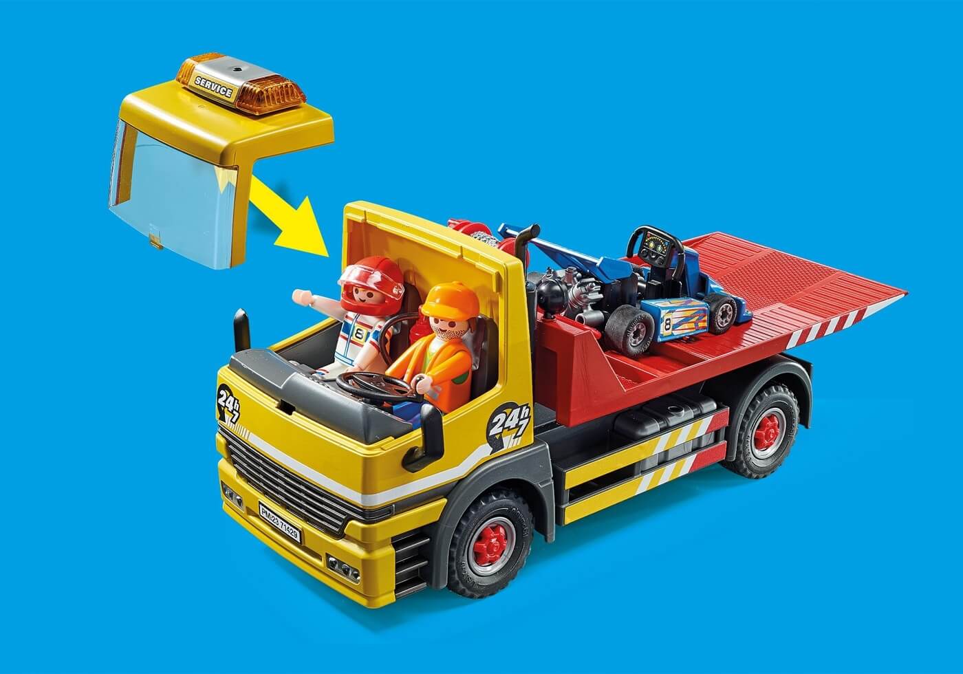 Servicio de Grua ( Playmobil 71429 ) imagen b