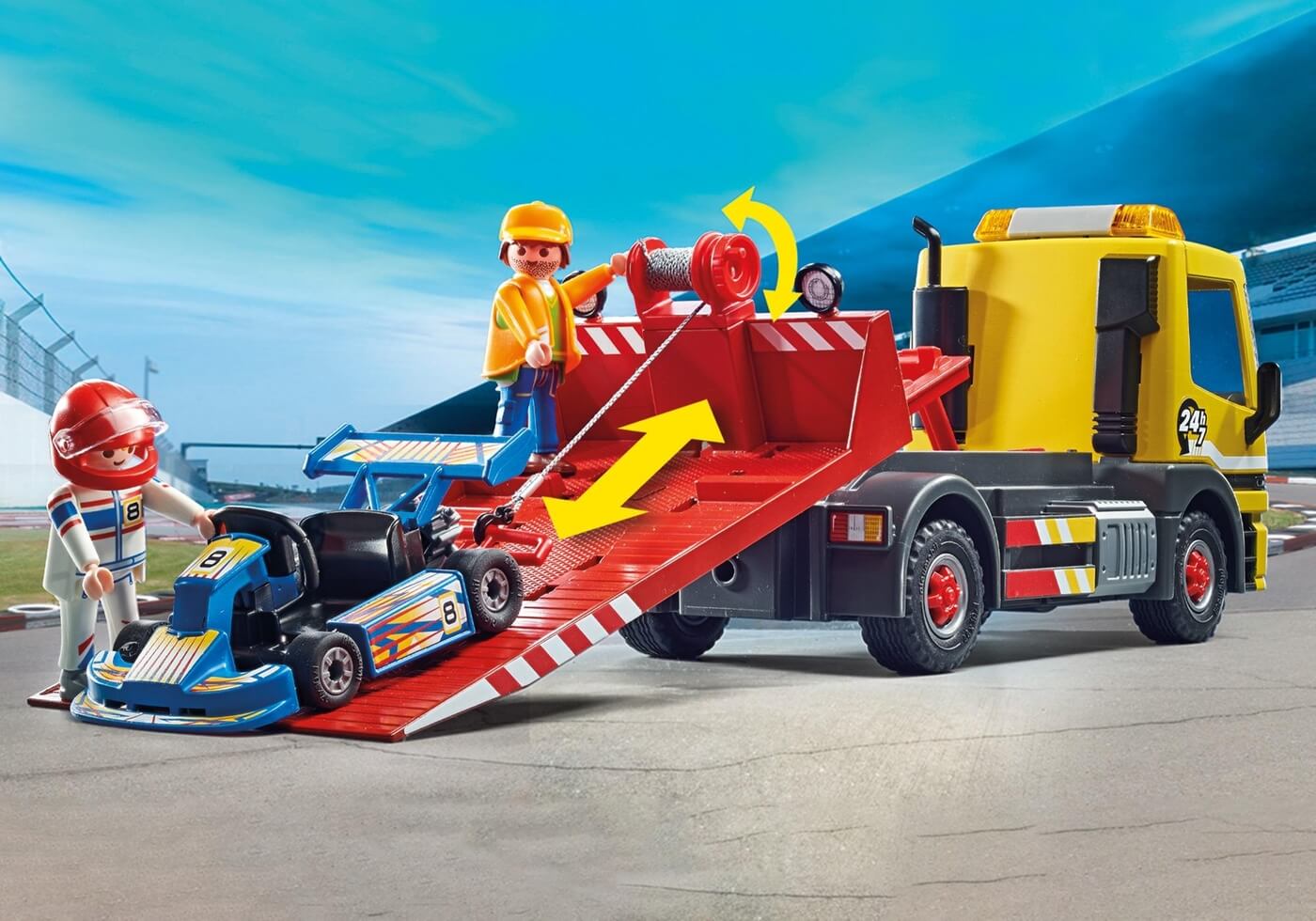Servicio de Grua ( Playmobil 71429 ) imagen c