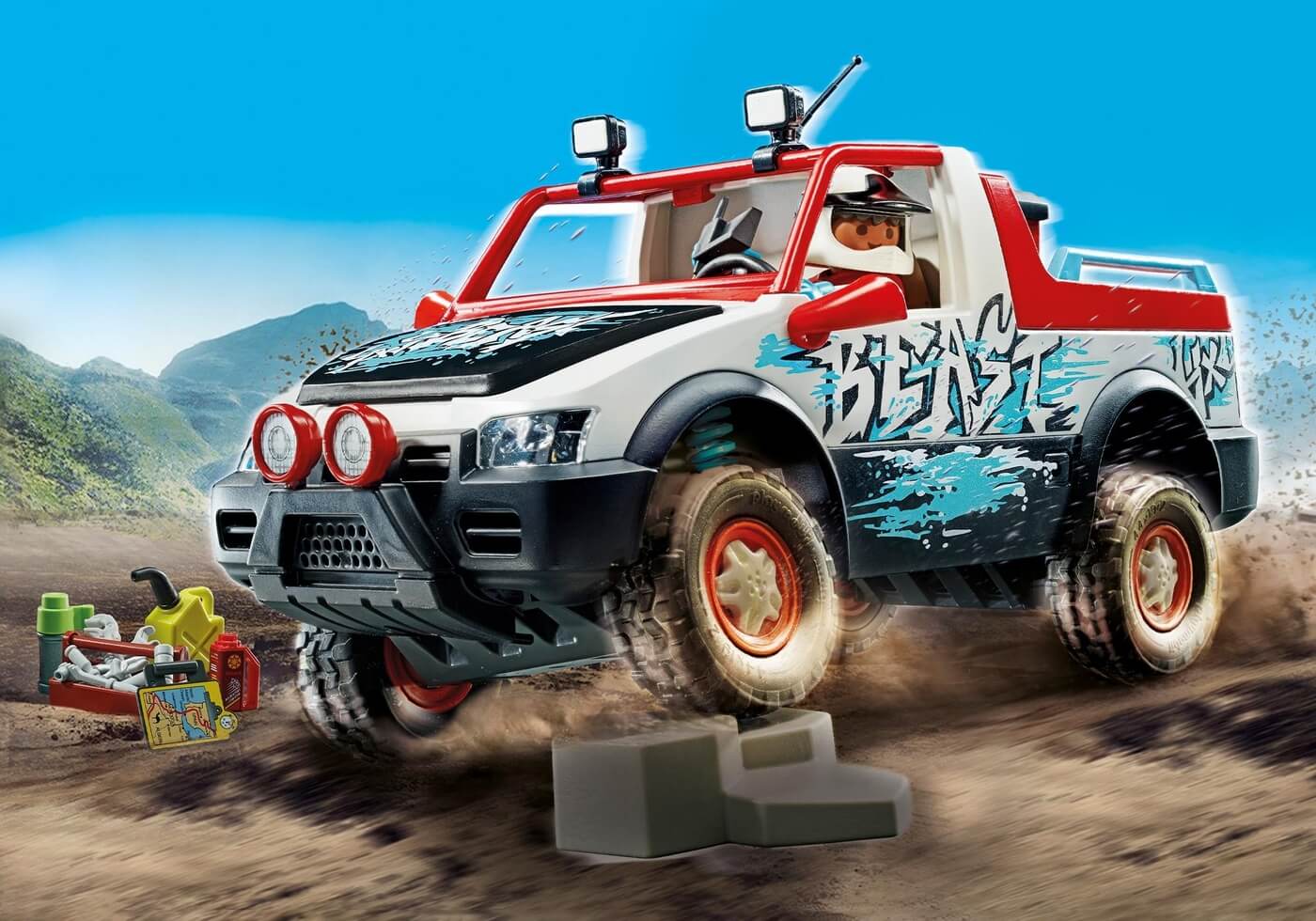Coche Rally ( Playmobil 71430 ) imagen a