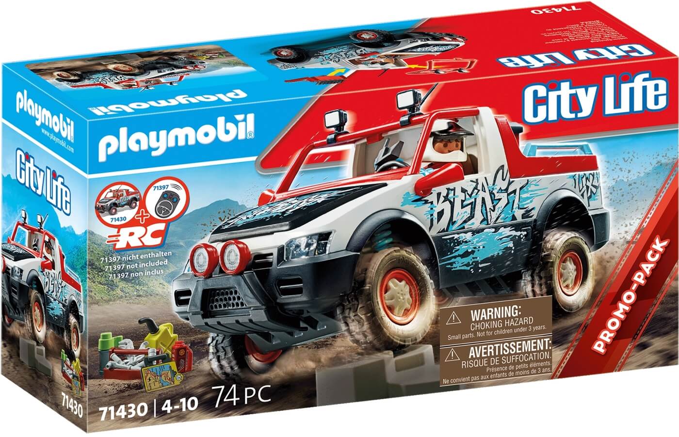 Coche Rally ( Playmobil 71430 ) imagen e