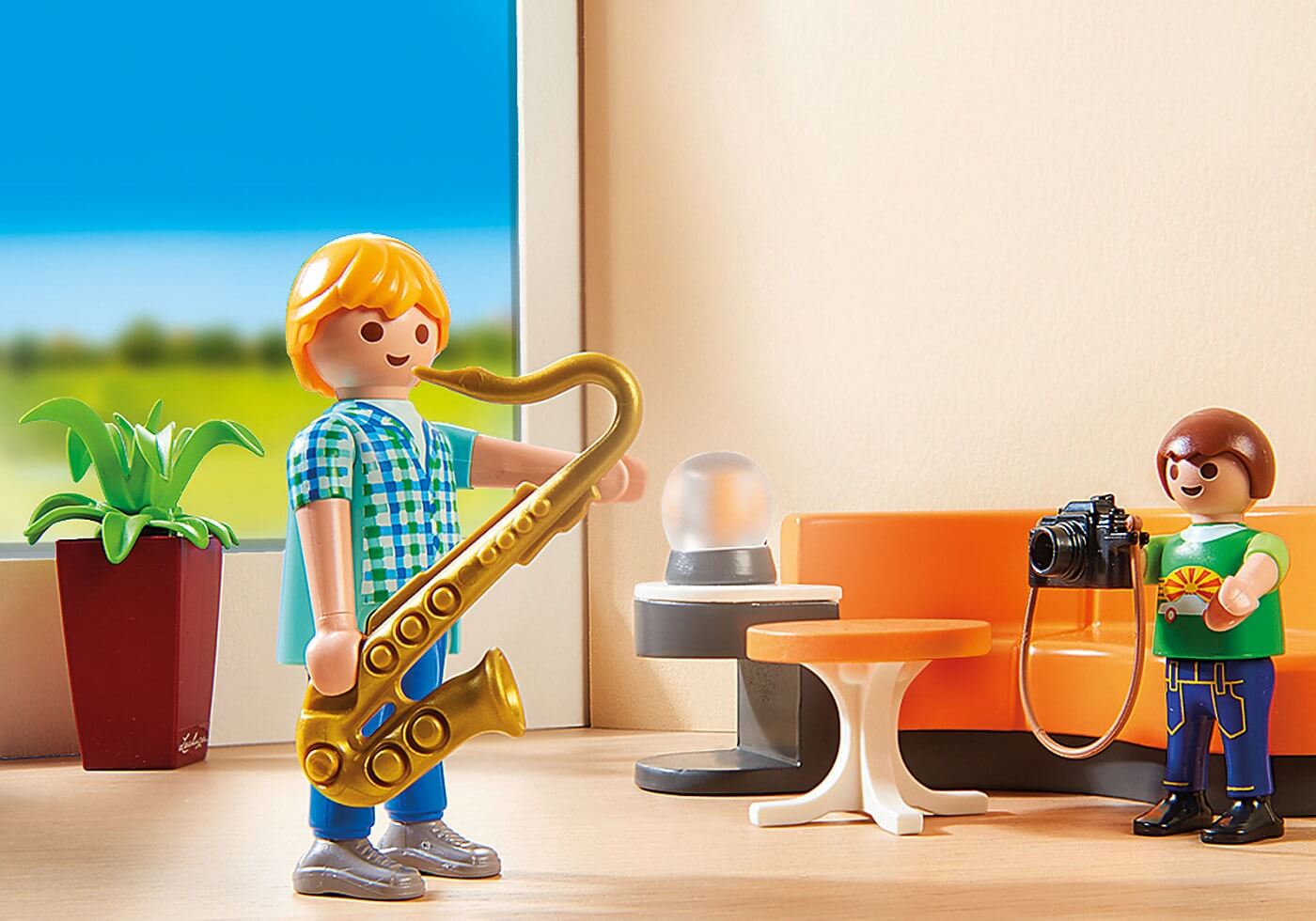 Salon con luz ( Playmobil 9267 ) imagen c