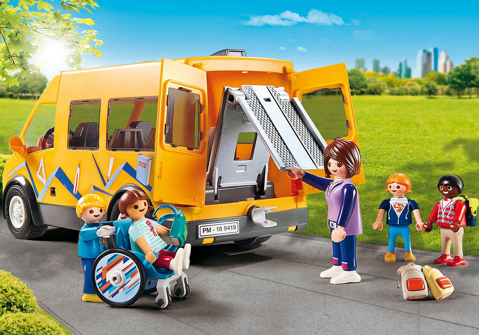 Camion escolar playmobil clearance