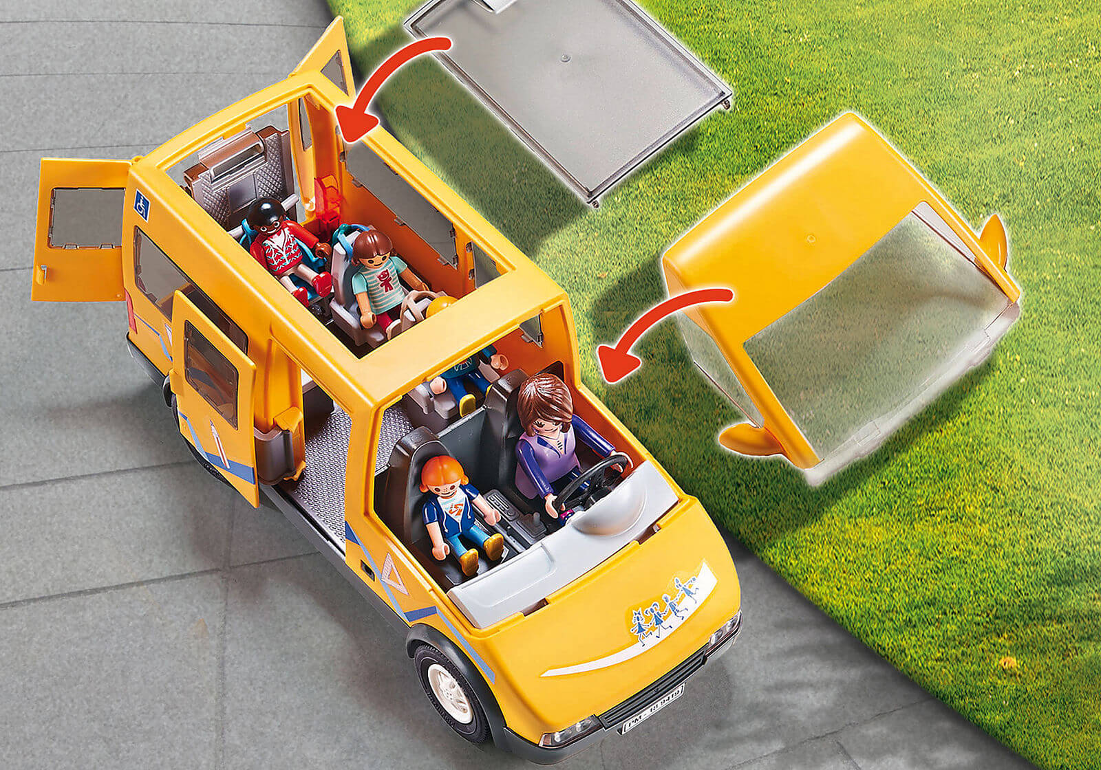 Autobus Escolar ( Playmobil 9419 ) imagen b