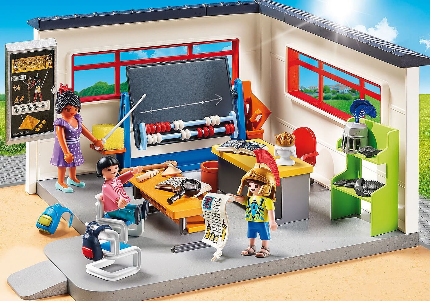 Clase de Historia ( Playmobil 9455 ) imagen a