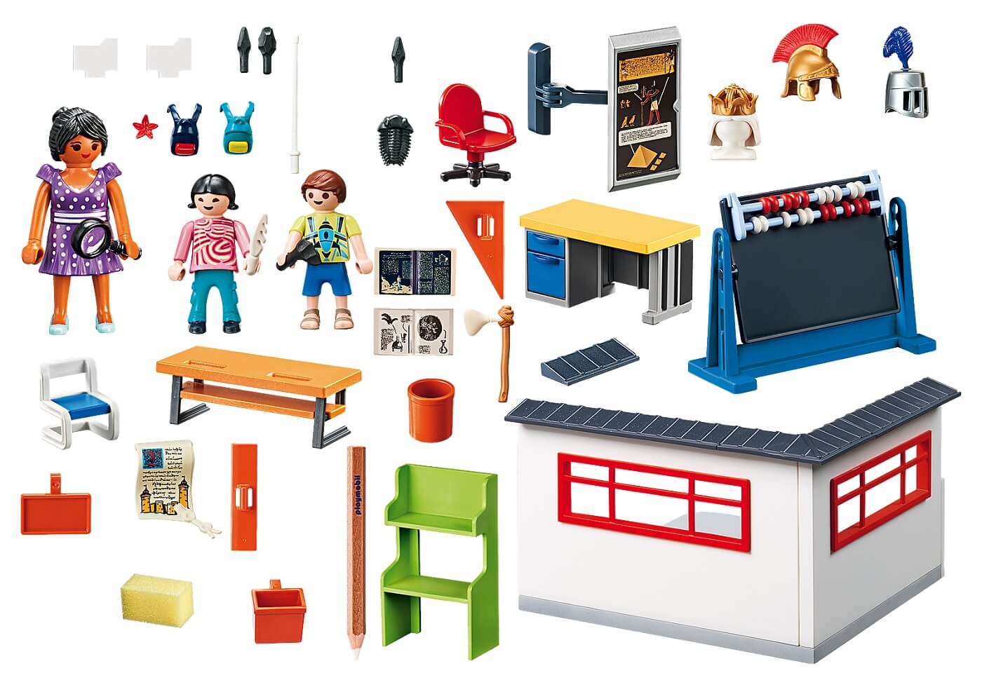 Clase de Historia ( Playmobil 9455 ) imagen b
