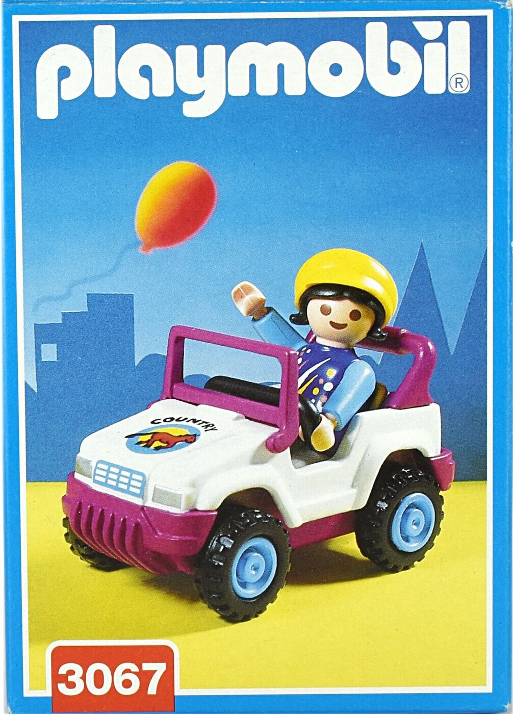 Niña en coche ( Playmobil 3067 ) imagen a